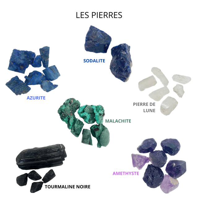 Bracelet tourmaline noire - JELANI  