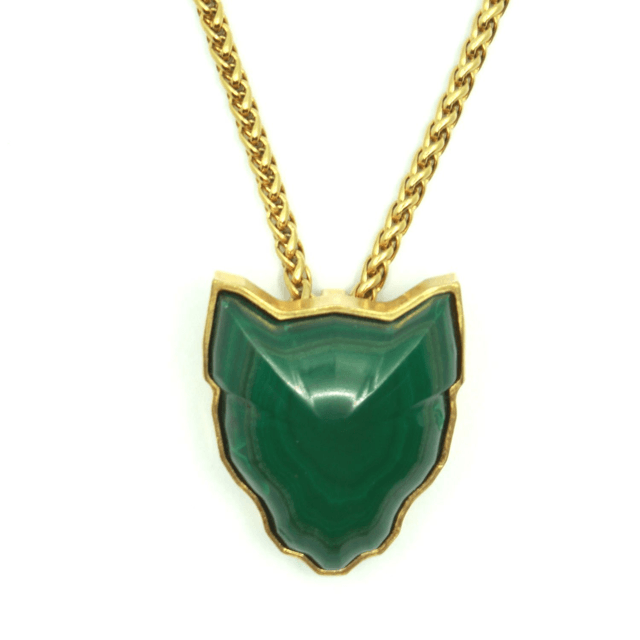 Collier panthère malachite - AKIN