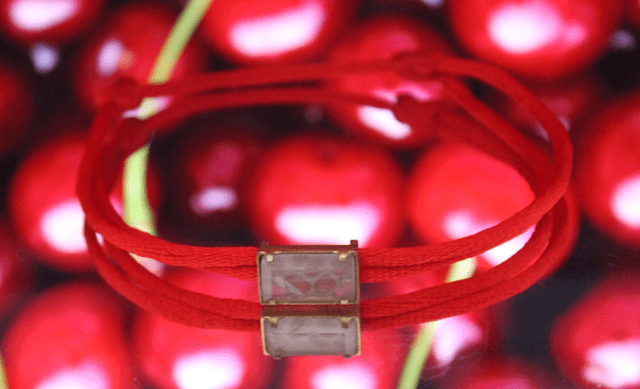 Bracelet rectangle améthyste claire - MOÏ