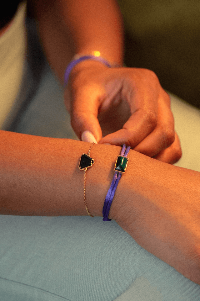 Bracelet tourmaline noire - JELANI  