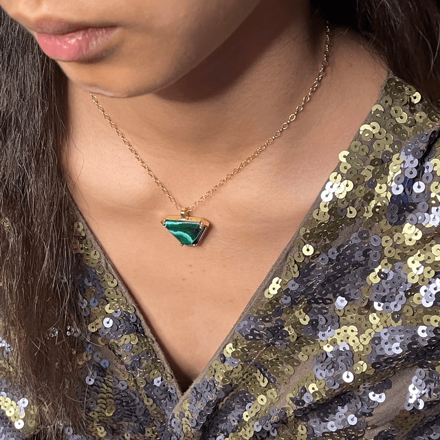 Pendentif malachite - JELANI (2)