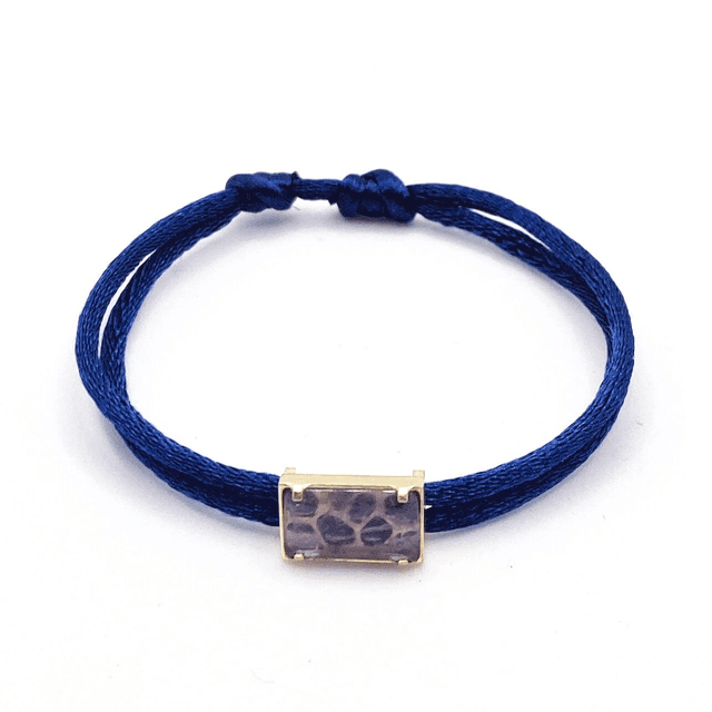 Bracelet rectangle améthyste - MOÏ 