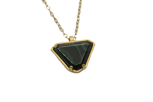 Pendentif malachite - JELANI